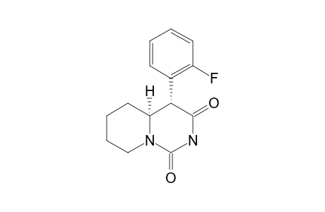 4-(2-FLUOROPHENYL)-OCTAHYDROPYRIDO-[1,2-C]-PYRIMIDINE-1,3-DIONE
