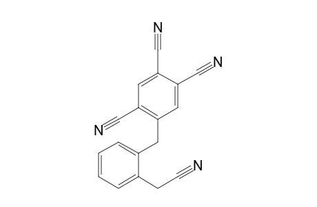 5-[o-(Cyanomethyl)benzyl]-1,2,4-tricyanobenzene