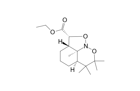 Ethyl rel-(1R,3S,6aR,9aS,9bS)-5,5,6,6,9b-Pentamethyldecahydro-1H-isooxazolo[4,3,2-ij][2,1]benzoxazine-1-carboxylate