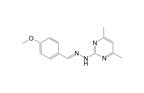 4-methoxybenzaldehyde (4,6-dimethyl-2-pyrimidinyl)hydrazone