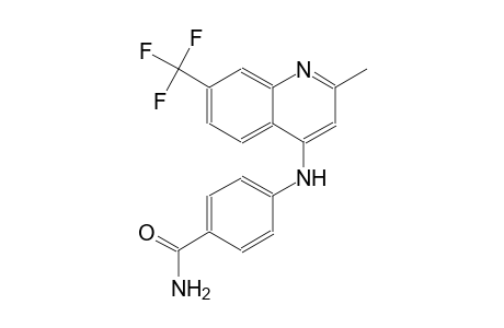 benzamide, 4-[[2-methyl-7-(trifluoromethyl)-4-quinolinyl]amino]-