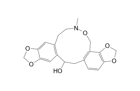 Bis[1,3]benzodioxolo[5,6-e:5',4'-i][1,2]oxaazacycloundecin-14-ol, 4,6,7,8,14,15-hexahydro-6-methyl-