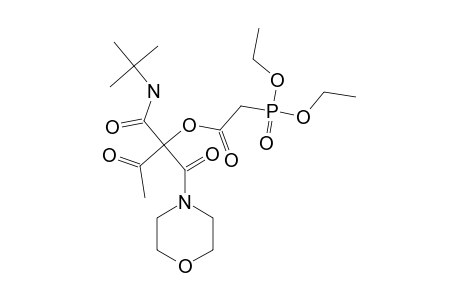 1-(TERT.-BUTYLAMINO)-2-(MORPHOLINOCARBONYL)-1,3-DIOXO-BUTAN-2-YL-2-(DIETHOXYPHOSPHORYL)-ACETATE