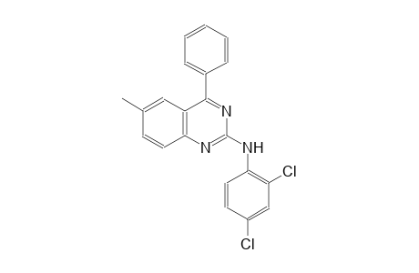 2-quinazolinamine, N-(2,4-dichlorophenyl)-6-methyl-4-phenyl-
