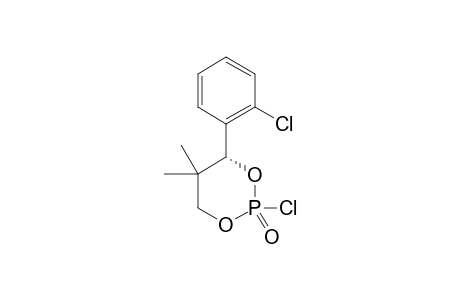 (R)-2-CHLORO-2-OXO-5,5-DIMETHYL-4-(R)-(2-CHLORO-1-PHENYL)-1,3,2-DIOXAPHOSPHORINANE