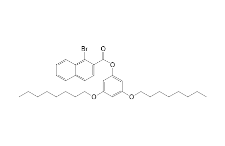 3,5-Dioctyloxyphenyl 1-bromo-2-naphthoate