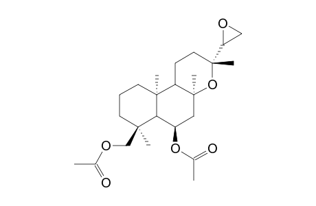 (13R)-ENT-6-ALPHA,18-DIACETOXY-8-ALPHA,13;14-XI,15-DIEPOXYLABDANE