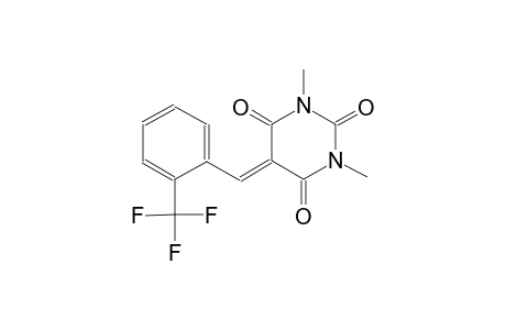 1,3-Dimethyl-5-[2-(trifluoromethyl)benzylidene]-2,4,6(1H,3H,5H)-pyrimidinetrione