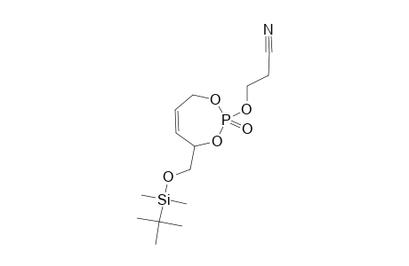 2-CYANOETHYL-(Z)-1-[(TERT.-BUTYL)-DIMETHYLSILYLOXY]-BUT-2-ENE-1,4-DIYL-CYCLIC-PHOSPHATE