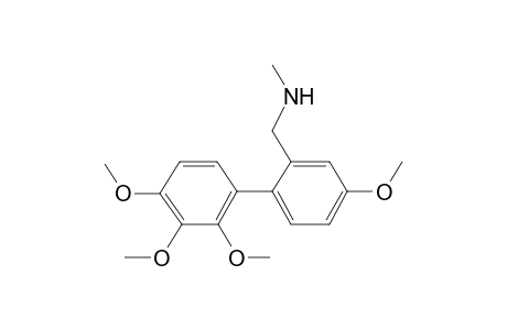 N-Methyl(2',3',4,4'-tetramethoxy[1,1'-biphenyl]-2-yl)methanamine