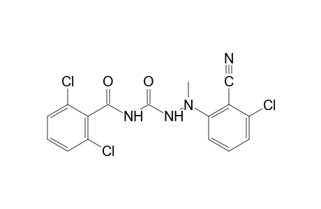 1-(3-chloro-2-cyanophenyl)-4-(2,6-dichlorobenzoyl)-1-methylsemicarbazide