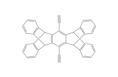 Bis(ethynyl)-iptycene-(tetrabenzo)