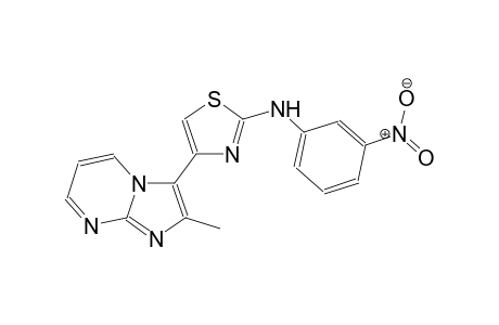 2-thiazolamine, 4-(2-methylimidazo[1,2-a]pyrimidin-3-yl)-N-(3-nitrophenyl)-