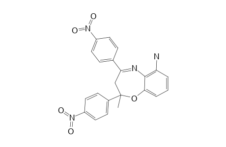 6-AMINO-2-METHYL-2,4-BIS-(4-NITROPHENYL)-2,3-DIHYDRO-1,5-BENZOXAZEPINE