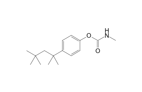 p-(1,1,3,3-tetramethylbutylphenyl) ester of methylcarbamic acid