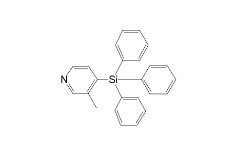 3-Methyl-4-triphenylsilylpyridine