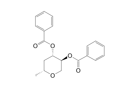 (2R,4S,5S)-4,5-Dibenzoyloxy-2-methyltetrahydropyran