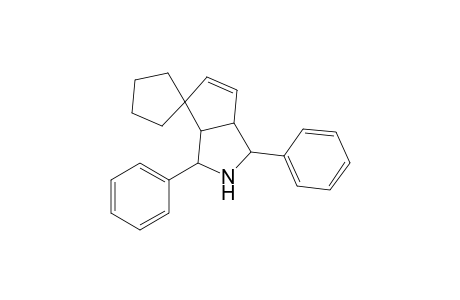 1,3-Diphenylspiro[2,3,3a,6a-tetrahydro-1H-cyclopenta[c]pyrrole-4,1'-cyclopentane]
