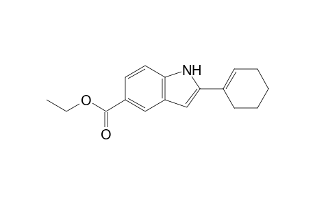 Ethyl 2-(1-cyclohexen-1-yl)-1H-indole-5-carboxylate