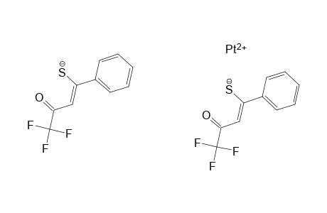 Bis(1,1,1-trifluoro-4-phenyl-4-thioxo-2-butanonato)platinum