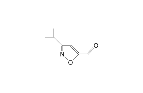 5-Isoxazolecarboxaldehyde, 3-(1-methylethyl)-