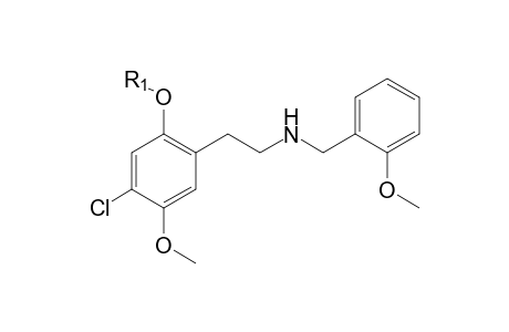 25C-NBOMe-M (O-demethyl- glucuronide) isomer-1