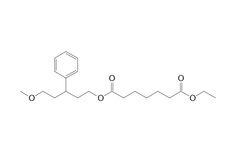 Pimelic acid, 5-methoxy-3-phenylpentyl ethyl ester