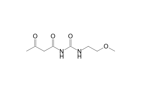 3-keto-N-(2-methoxyethylcarbamoyl)butyramide