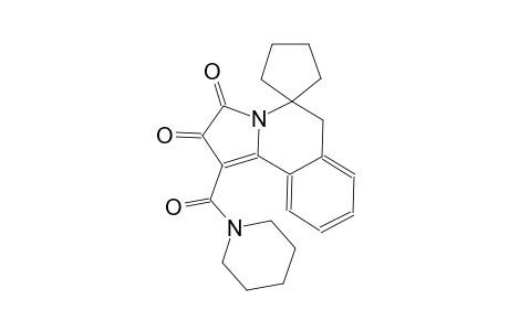 1'-(piperidine-1-carbonyl)-2'H-spiro[cyclopentane-1,5'-pyrrolo[2,1-a]isoquinoline]-2',3'(6'H)-dione