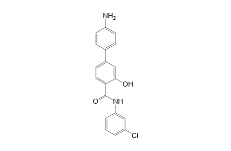 4-(4-Aminophenyl)-N-(3-chlorophenyl)salicylamide