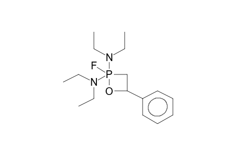 2,2-BIS(DIETHYLAMINO)-2-FLUORO-4-PHENYL-1,2LAMBDA5-OXAPHOSPHETANE