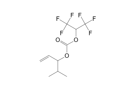 1-ISOPROPYLPROP-2-EN-1-YL-2,2,2-TRIFLUORO-1-(TRIFLUOROMETHYL)-ETHYL-CARBONATE
