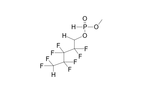 O-1,1,5-TRIHYDROPERFLUOROPENTYL-O-METHYLPHOSPHOROUS ACID