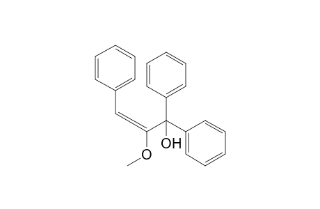(E)-2-Methoxy-1,1,3-triphenylprop-2-en-1-ol