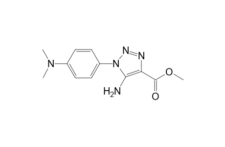 1H-1,2,3-Triazole-4-carboxylic acid, 5-amino-1-[4-(dimethylamino)phenyl]-, methyl ester