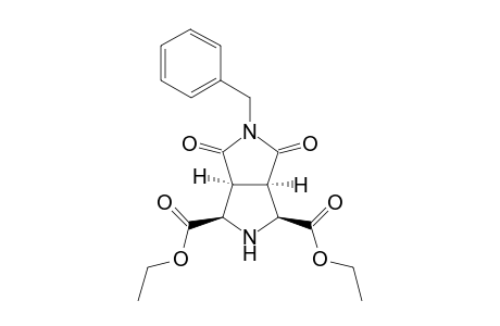 Diethyl (1R*,3S*,3aR*,6aS*)-5-benzyl-4,6-dioxooctahydro pyrrolo[3,4-c]pyrrole-1,3-dicarboxylate