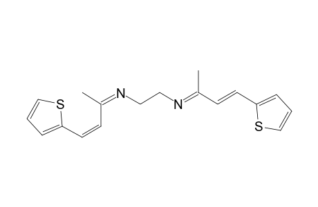 1,2-Ethanediamine, N,N'-bis[1-methyl-3-(2-thienyl)-2-propenylidene]-
