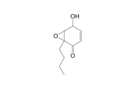 7-Oxabicyclo[4.1.0]hept-3-en-2-one, 1-butyl-5-hydroxy-