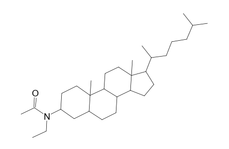 Acetamide, N-[(3.beta.,5.alpha.)-cholestan-3-yl]-N-ethyl-