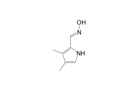 3,4-Dimethyl-1H-pyrrole-2-carboxaldehyde oxime