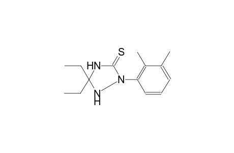 1,2,4-triazolidine-3-thione, 2-(2,3-dimethylphenyl)-5,5-diethyl-