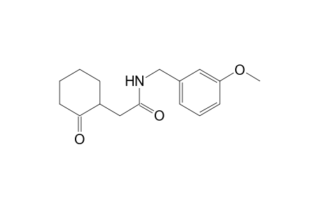 N-(3-Methoxybenzyl)-2-(2-oxocyclohexyl)acetamide