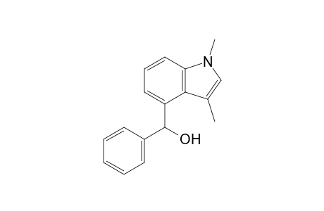 1,3-Dimethyl-4-(1-hydroxy-1-phenylmethyl)-1H-indole