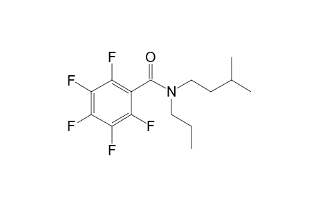 Benzamide, pentafluoro-N-propyl-N-(3-methylbutyl)-