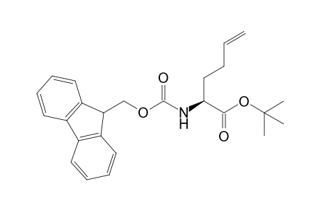 (2S)-2-(9H-Fluoren-9-ylmethoxycarbonylamino)hex-5-enoic acid tert-butyl ester