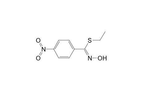 S-ethyl N-hydroxy-4-nitrobenzenecarboximidothioate