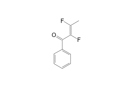 (E)-2,3-Difluoro-1-phenyl-2-buten-1-one
