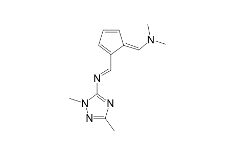 N-[[5-[(DIMETHYLAMINO)-METHYLENE]-1,3-CYCLOPENTADIEN-1-YL]-METHYLENE]-1,3-DIMETHYL-1,2,4-TRIAZOLE-5-AMINE