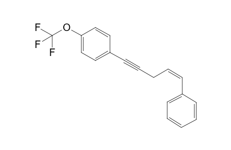 (Z)-1-Trifluoromethoxy-4-(5-phenyl-4-penten-1-yn-1-yl)benzene