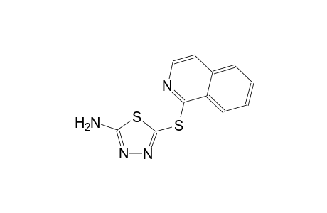 1,3,4-thiadiazol-2-amine, 5-(1-isoquinolinylthio)-
